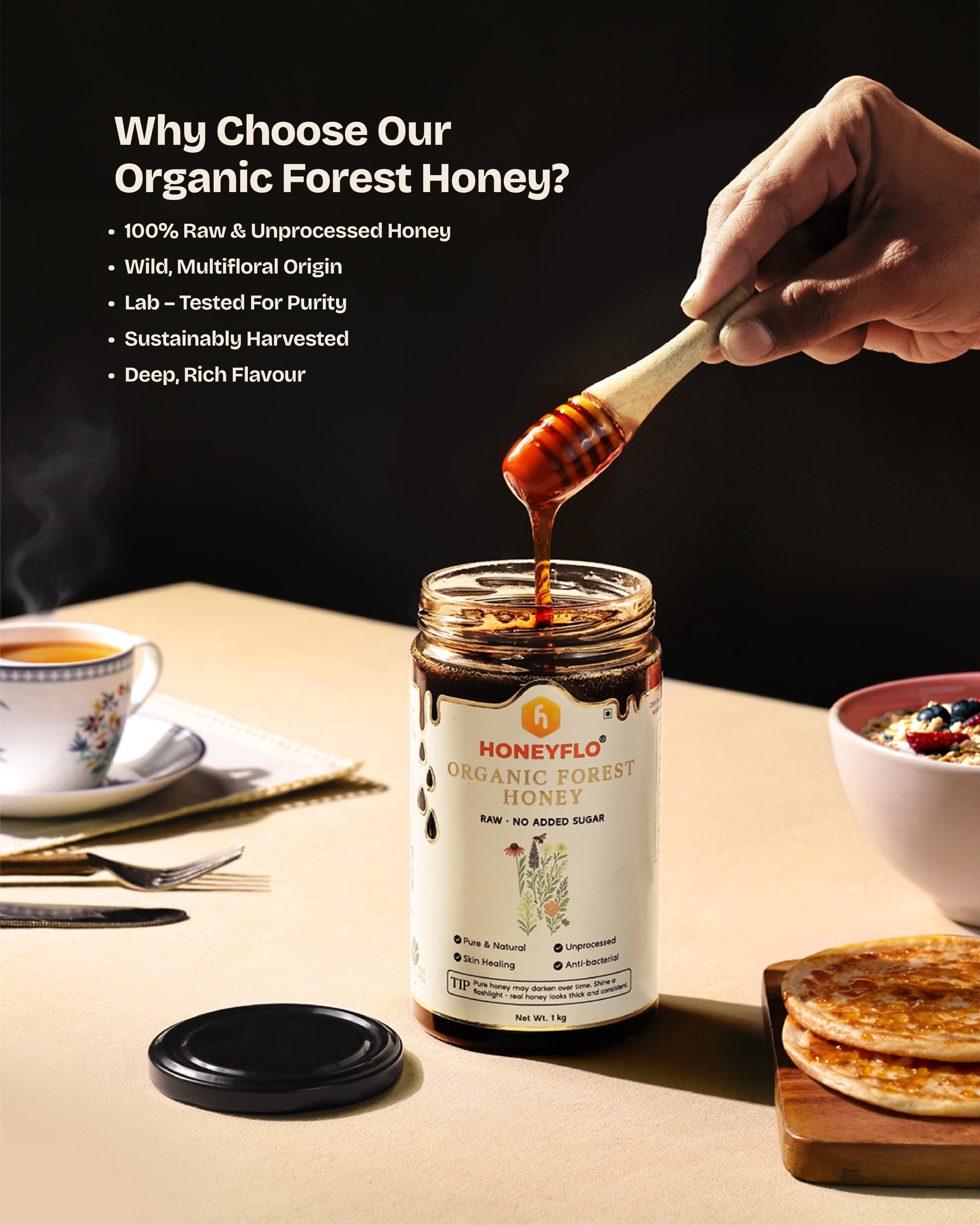 Forest Honey β Raw, Organic & Straight from Indiaβs Wild Heart