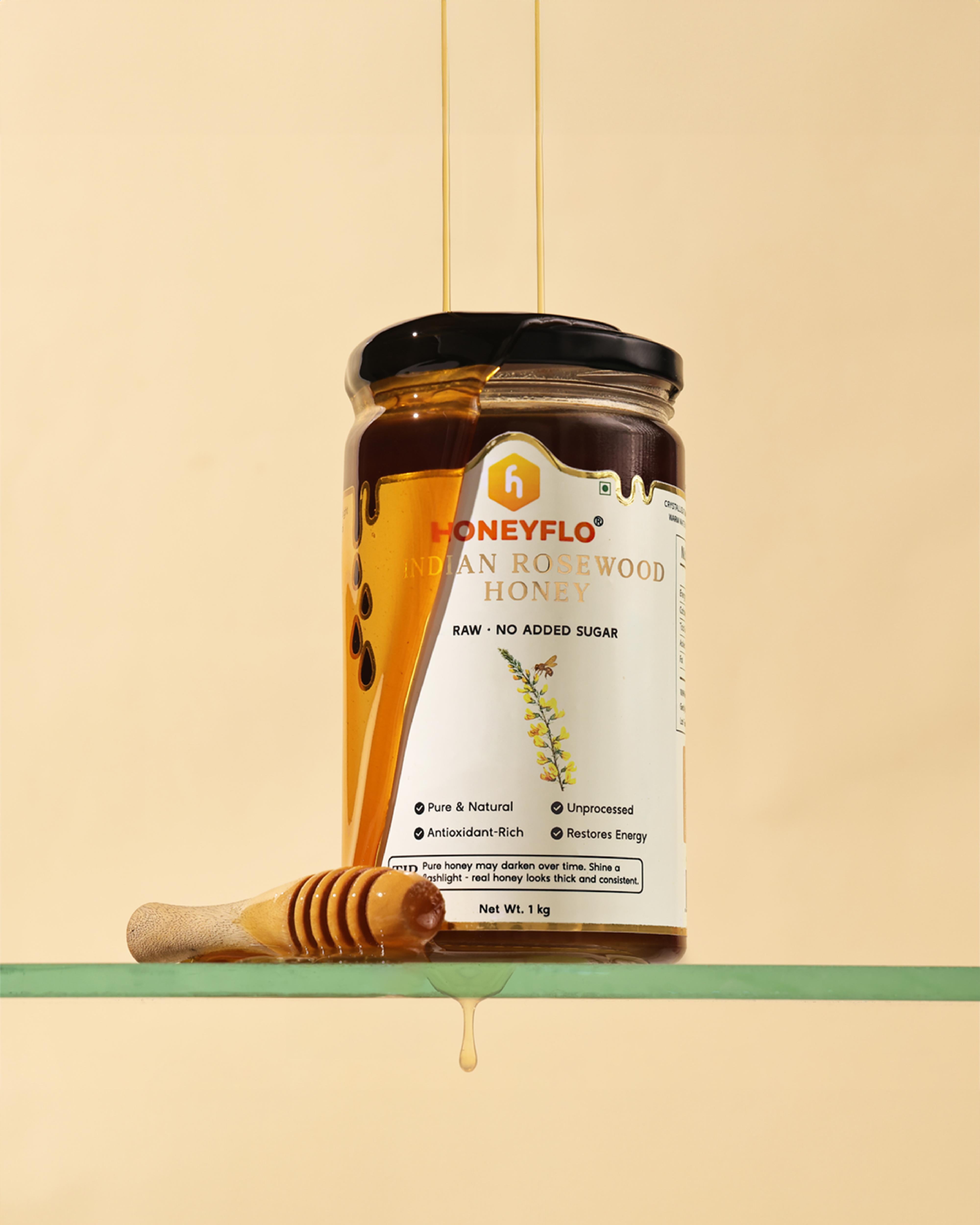 Pure Rosewood Honey – 100% Natural, Raw & Unprocessed
